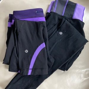 LULULEMON lot- purple & black